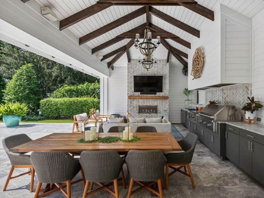 33 Stunning Outdoor Covered Patio Ideas Designers Love For 2025 (Photos ...