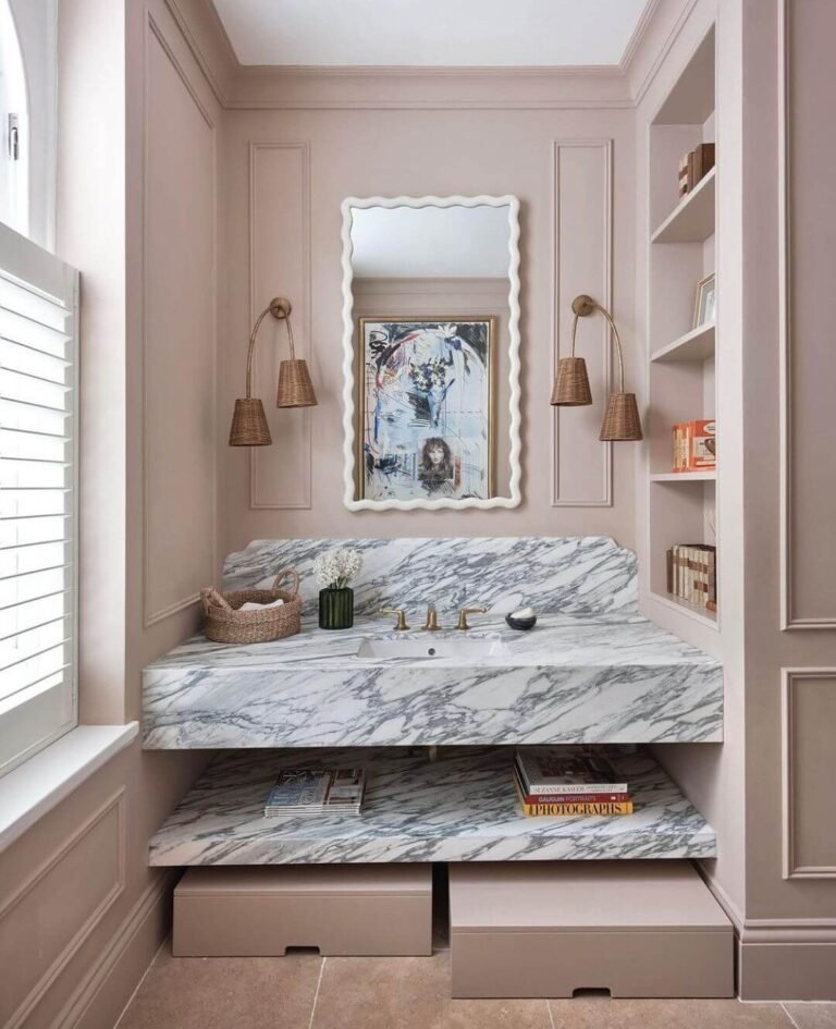 33 Pink Bathrooms That Prove You Can Pull It Off In Style (Photos ...
