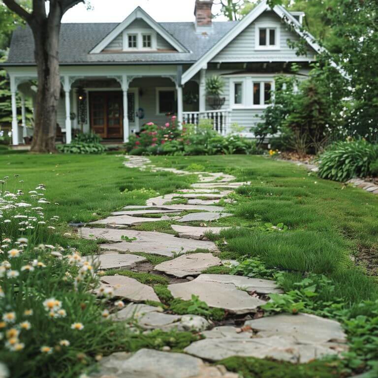 15 Cheap DIY Walkway Ideas To Transform Your Home In 2024 (Photos ...