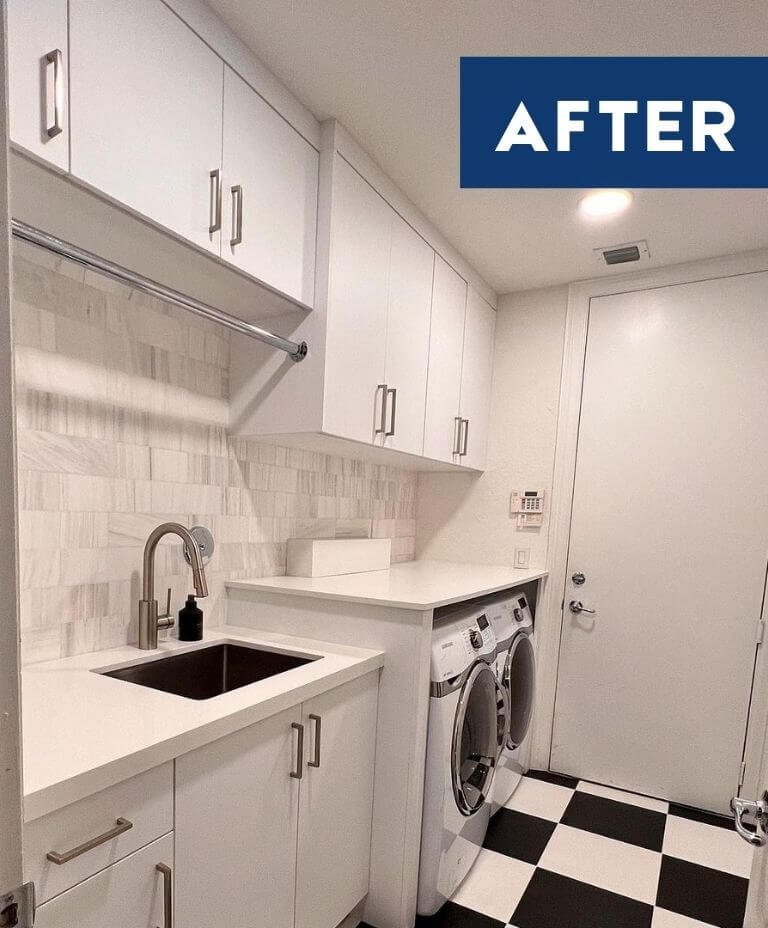 The 25 Best Laundry Room Makeovers You’ll See By Top Designers (Before ...
