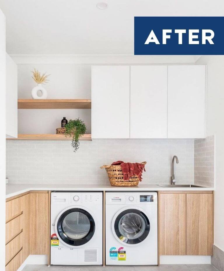 The 25 Best Laundry Room Makeovers You’ll See By Top Designers (Before ...