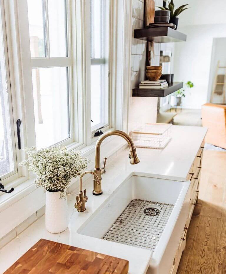 27 Stunning Farmhouse Sink Ideas For The Modern Kitchen (Photos) – Modern Home Inspired